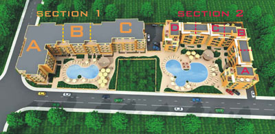 Kamelia Garden 1 map Kamelia Garden 1 map