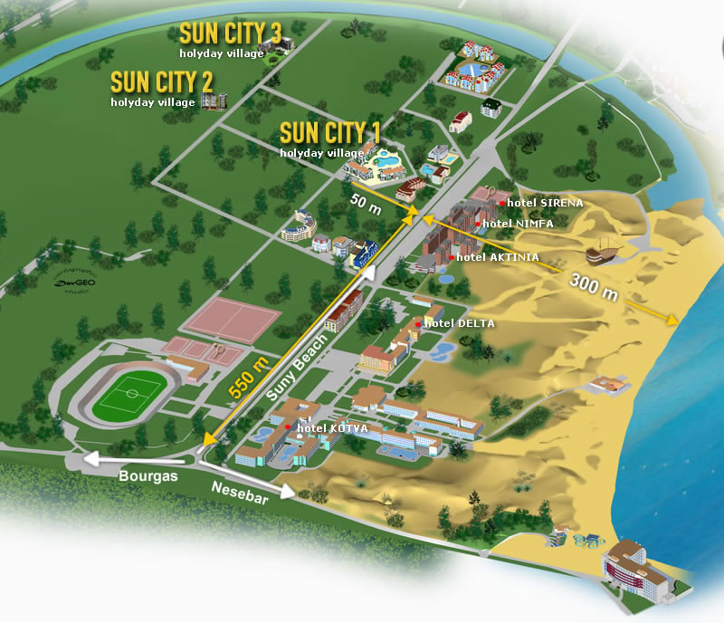 Sun City Holiday Village Sunny Beach South Seaside Buy House in